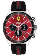Scuderia Ferrari 0830595 montre chronographe pour homme avec bracelet en silicone