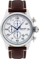 Montre chronographe Gigandet Timeless blanc G41-003 pour homme